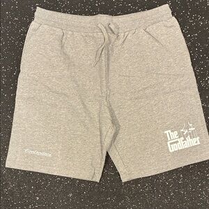Gray Athletic Men's Godfather Sweat Shorts